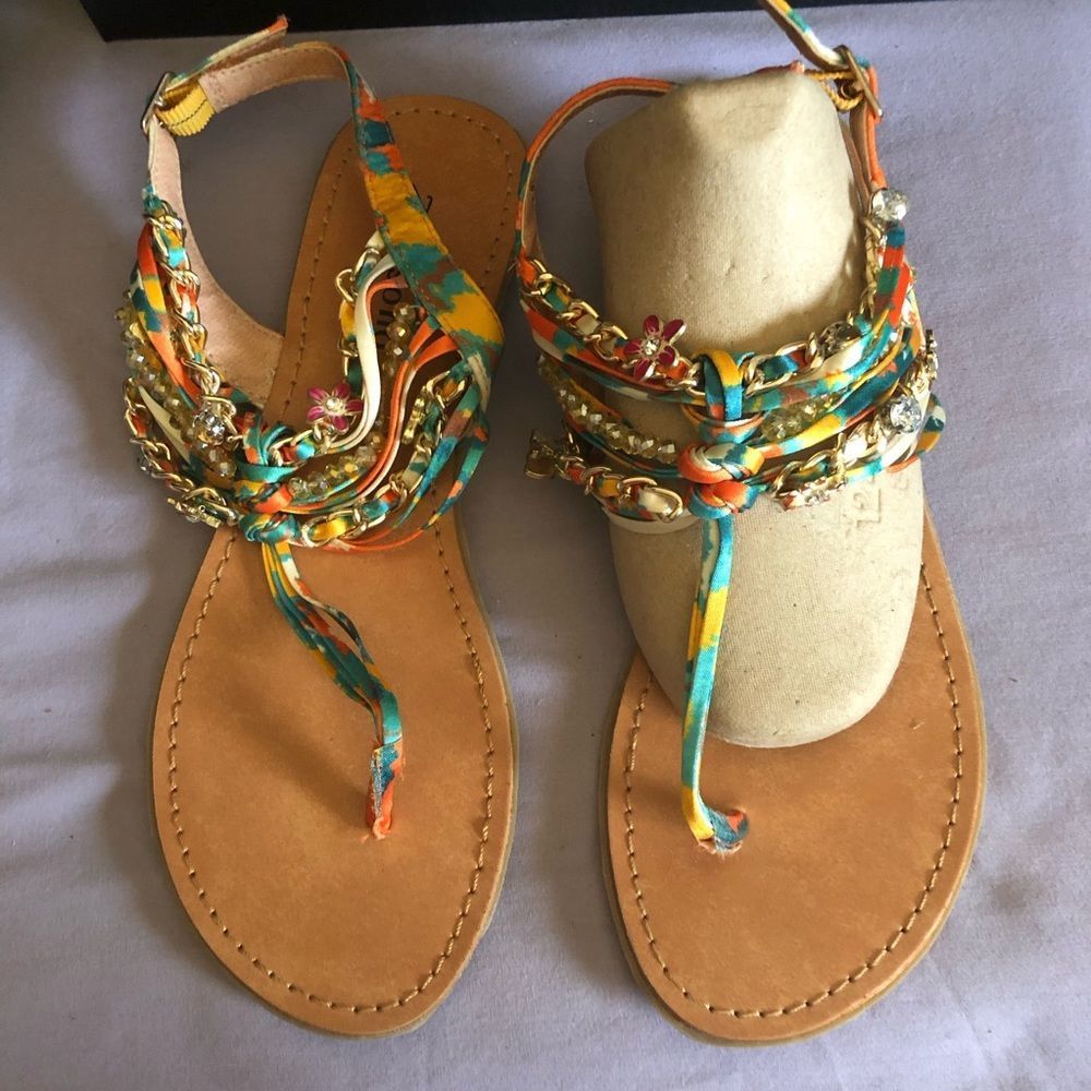 Zigi Soho bling sandals size 7